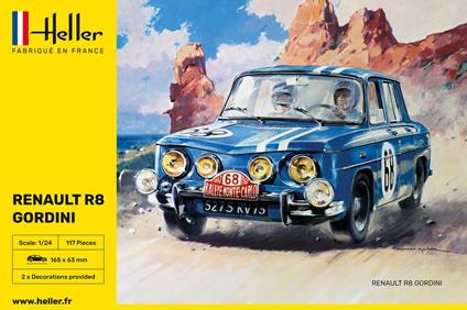 Heller: 1/24 Renault R8 Gordini