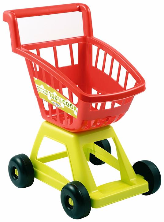 Carrello Supermercato Vuoto Verde Rosso - 2