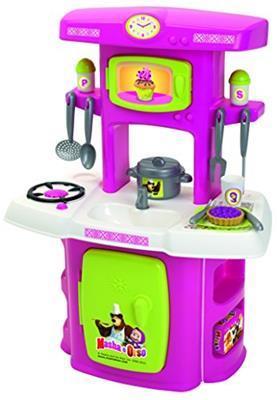 Masha e Orso. Prima Cucina con 14 Accessori