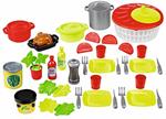 Ecoiffier 100% Chef Set Cucina Con Lava Insalata E 43 Accessori