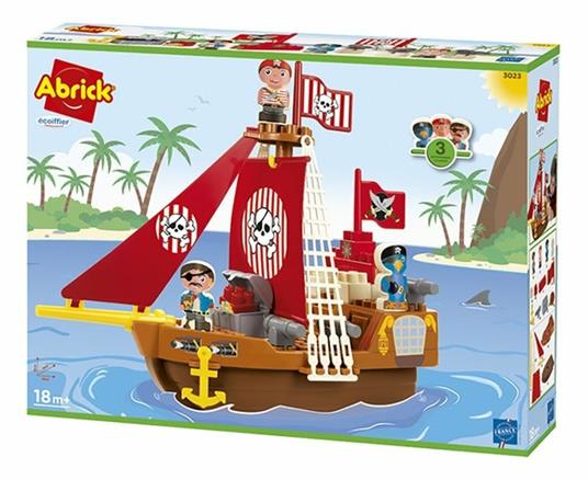Abrick Galeone dei Pirati con 3 personaggi