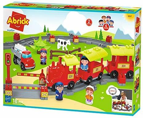 Ecoiffier Abrick Pista Trenino 69 Pz - 3