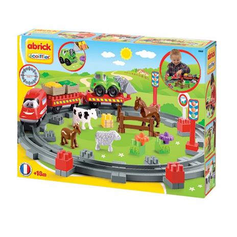 Abrick Treno Country, con un veicolo e 4 animali - 2