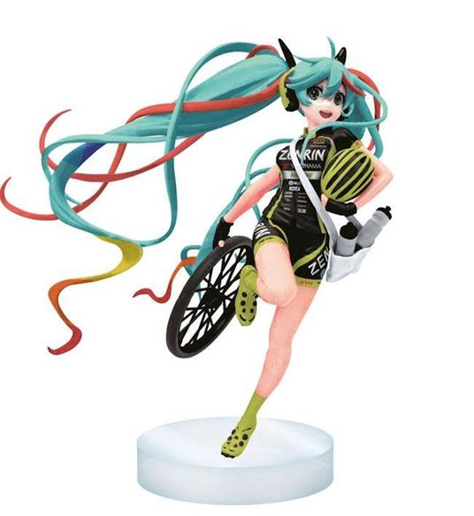 Hatsune Miku Team Racing 2016 Ukyo Pvc Statue Nuova - 3