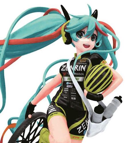 Hatsune Miku Team Racing 2016 Ukyo Pvc Statue Nuova