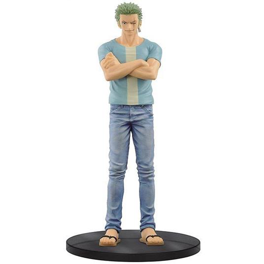 Figure One Piece Zoro Jeans blu