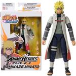 BANDAI Anime Heroes - Naruto Shippuden - Figura di eroi anime 17 cm - Namikaze Minato