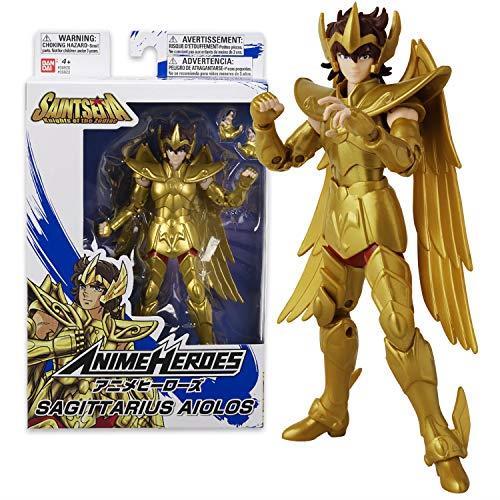 Bandai. Anime Heroes. Saint Seiya, i Cavalieri dello zodiaco. Action figure Anime heroes 17 cm. Aiolos del Sagittario. 36923 - 2