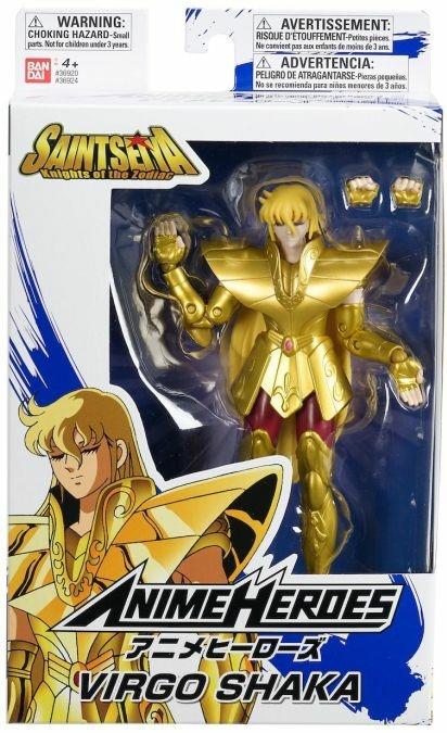 Saint Seiya Bandai Virgo Shaka Anime Heroes 17 Figure