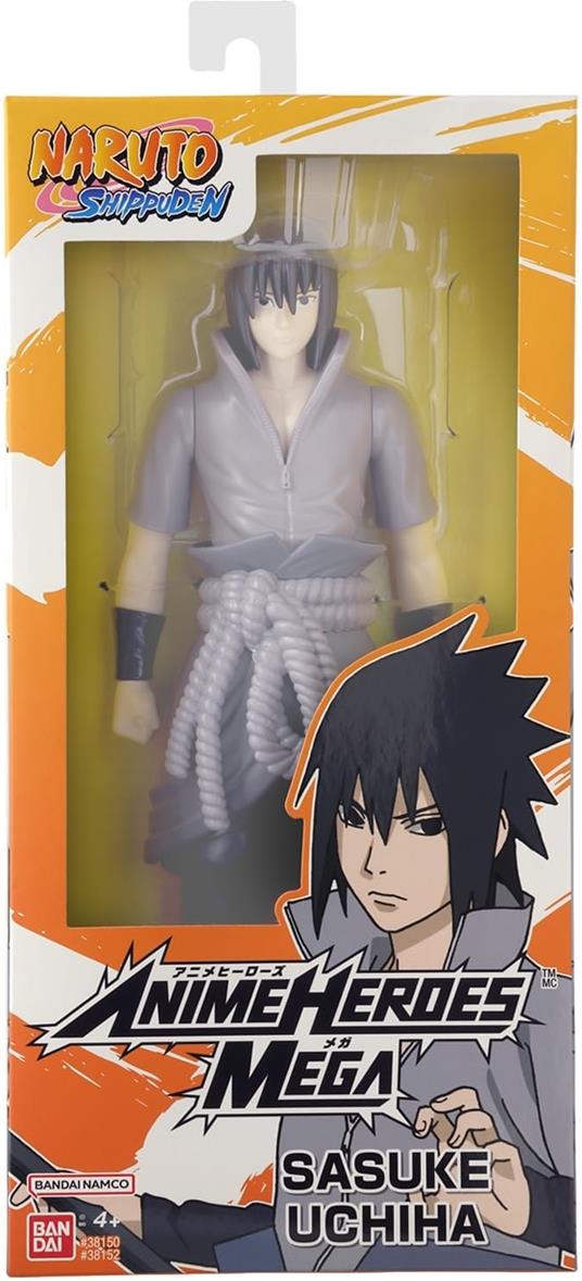 Action figure Anime Heroes Mega - Sasuke Uchiha cm 30