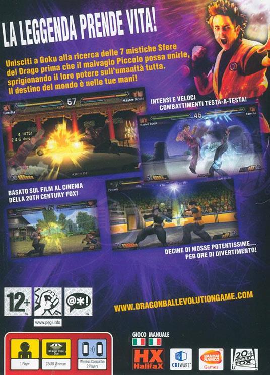 DRAGONBALL EVOLUTION - PSP - PlayStation Portable - UMD ITALIANO Usato