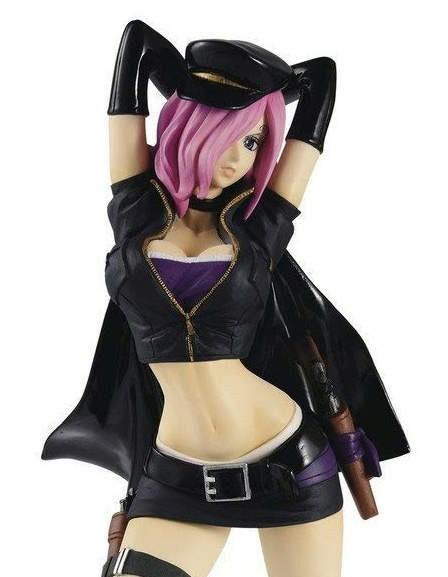 One Piece Reiju Code B Flag Diamond Ship Pvc Figure New - 3