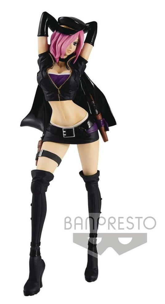 One Piece Reiju Code B Flag Diamond Ship Pvc Figure New - 4