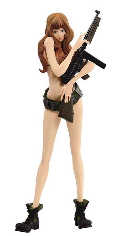 Lupin The 3rd Glitter & Glamours Fujiko Mine Green Pvc Figure New - 3