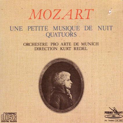 Eine Kleine Nachtmusik Serenata n.13 K525 in Sol - CD Audio di Wolfgang Amadeus Mozart