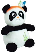PANDA INDIANA Borsa dell'acqua calda in peluche +/- 21 cm