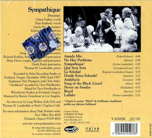 Sympathique - CD Audio di Pink Martini - 2
