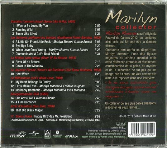 Collector - CD Audio di Marilyn Monroe - 2