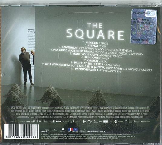 The Square (Colonna sonora) - CD Audio - 2