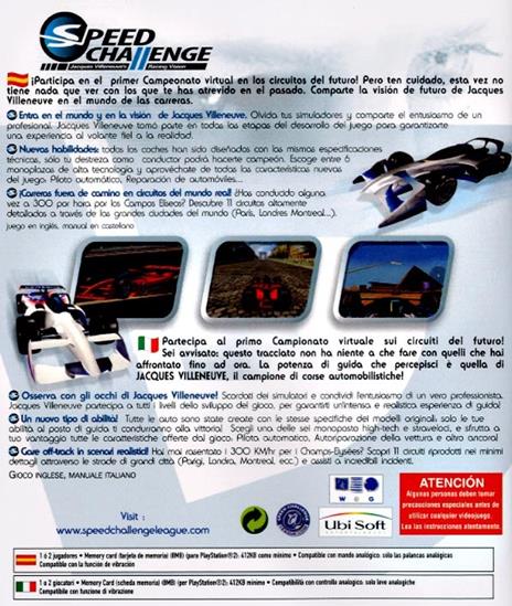 Speed Challenge: J. Villeneuve''s Racing Vision - 3