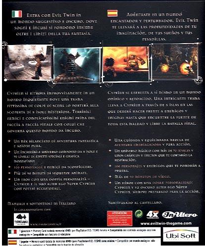 Evil Twin Cyprien's Chronicles Ps2(Versione Italiana) - 2