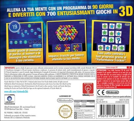 Puzzler Mind Gym - 3DS - 2