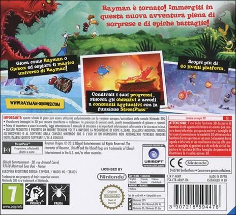 Rayman Origins - 3DS - 5