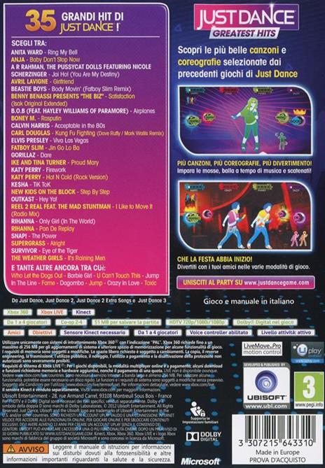 Just Dance Greatest Hits - 2