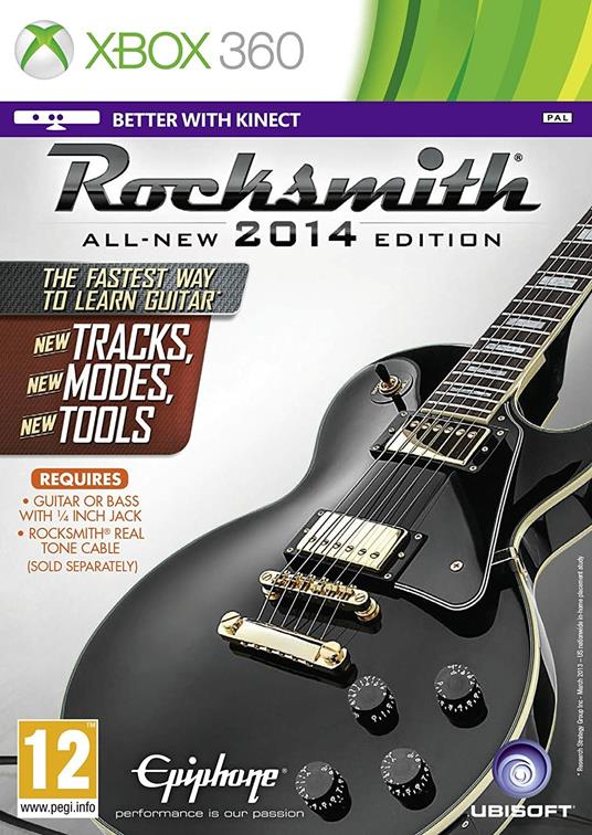 Ubisoft Rocksmith 2014, Xbox 360 Standard