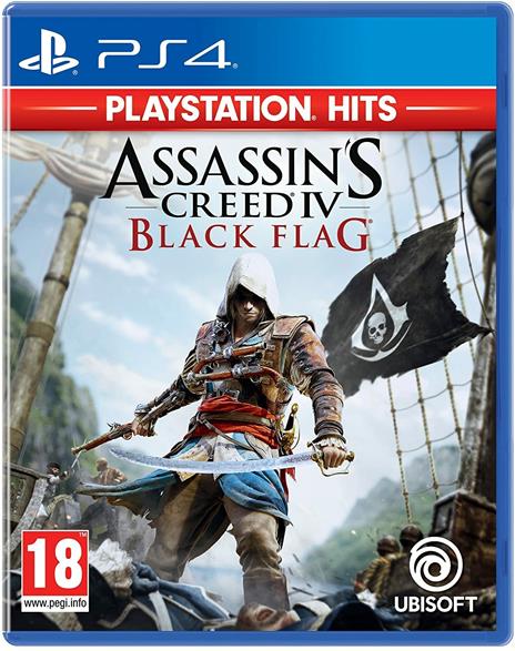 Ubisoft Assassin's Creed IV : Black Flag Standard Tedesca, Inglese, ESP, Francese, ITA, Portoghese, Russo PlayStation 4