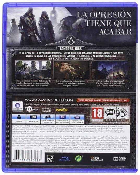 Ubisoft Assassin’s Creed Syndicate - PS4 - 7