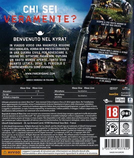 Far Cry 4 (Greatest Hits), videogioco Basic Inglese, ITA - XONE - 3
