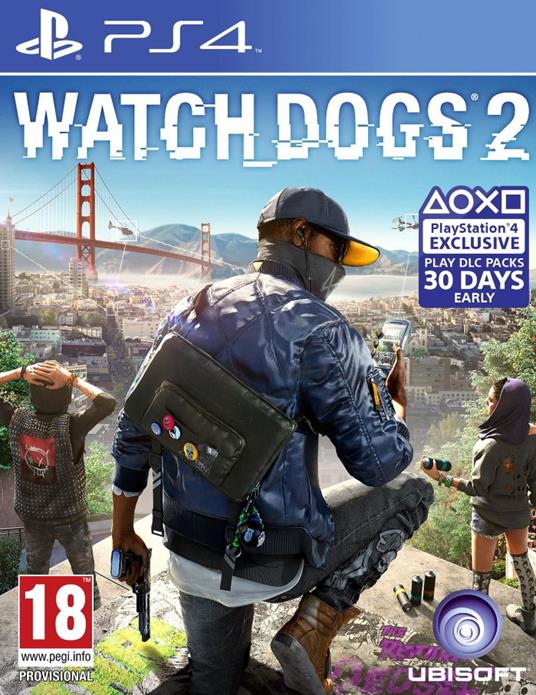 Ubisoft Watch Dogs 2, PS4 videogioco PlayStation 4 Basic Inglese