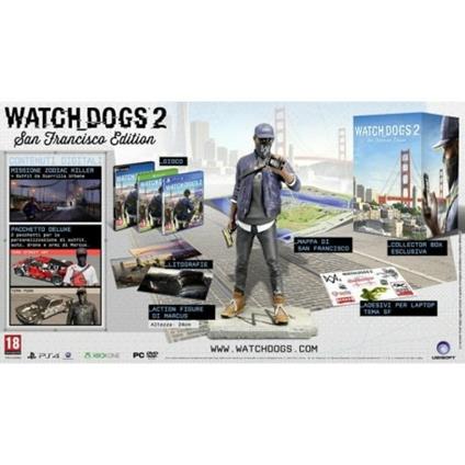 Watch_Dogs 2 - Edizione San Francisco (Con statua di Marcus, 24cm) - XONE