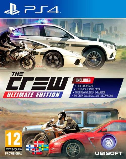 Ubisoft The Crew Ultimate Edition, PlayStation 4 videogioco Francese