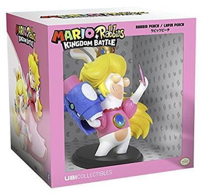 Mario Rabbid K.Battle Statua Peach 15cm - 5