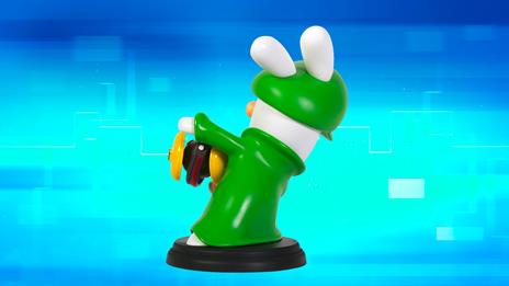 Mario Rabbid K.Battle Statua Luigi 15cm - 5