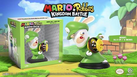 Mario Rabbid K.Battle Statua Luigi 15cm - 8