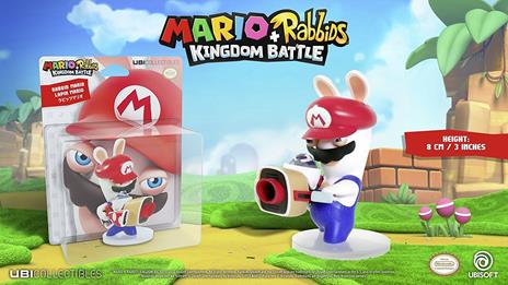 Mario Rabbid K.Battle Statua Mario 8cm - 5
