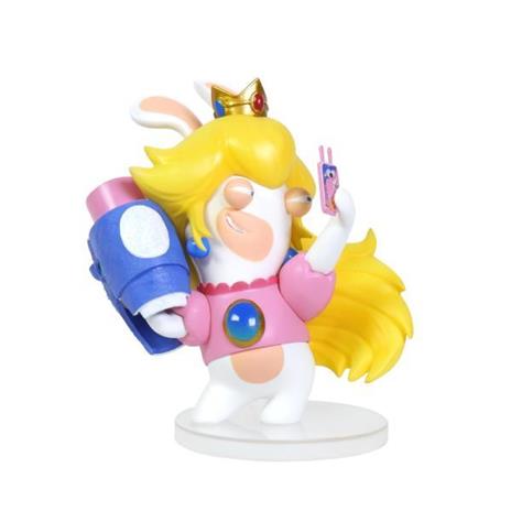 Mario Rabbid K.Battle Statua Peach 8cm - 3