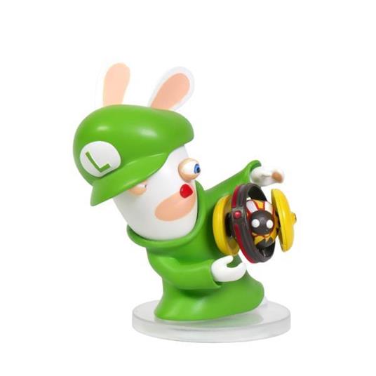 Mario Rabbid K.Battle Statua Luigi 8cm - 3