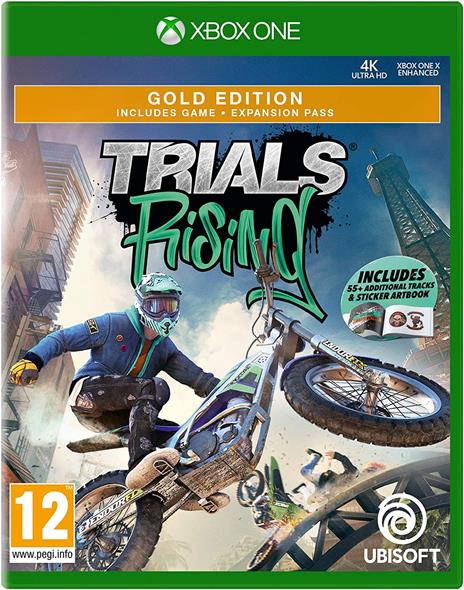 Ubisoft Trials Rising Gold Edition Oro Inglese Xbox One