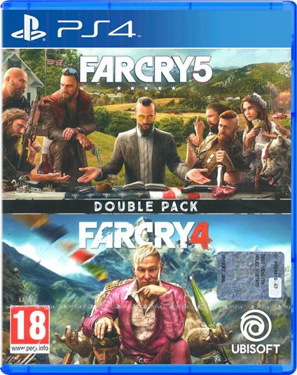 Ubisoft Double Pack: Far Cry 4 + Far Cry 5 videogioco PlayStation 4 Inglese, ITA
