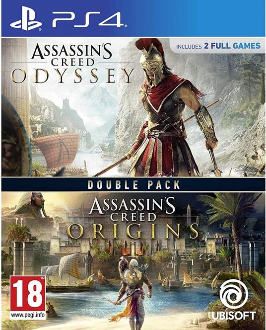 ASSASSIN'S CREED ODYSSEY + ASSASSIN'S CREED ORIGINS PS4 EU