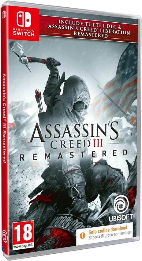 Assassin's Creed 3+Liberation Remastered (CIAB) - SWITCH - 2