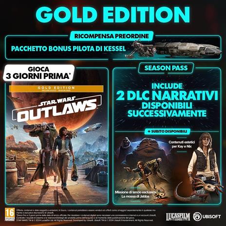 Star Wars Outlaws Gold Edition - PS5 - 2