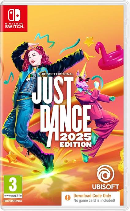 JUST DANCE 2025 SWITCH EU (CODICE DIGITALE IN BOX)
