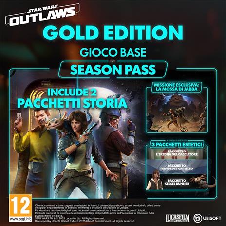 Star Wars Outlaws Gold Edition (GKEY) - SWITCH 2 - 2