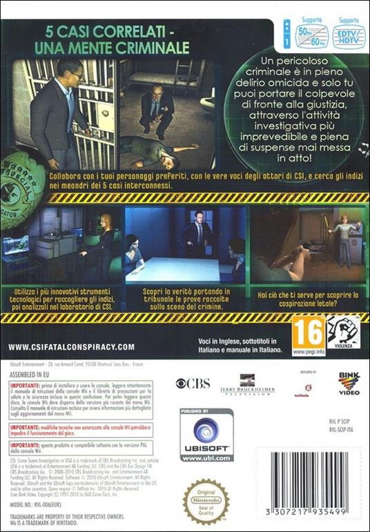 CSI 6. Crimini insoluti - 2