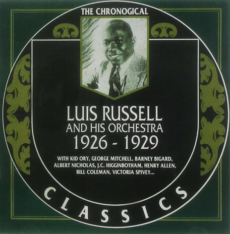 1926-1929 - CD Audio di Luis Russell